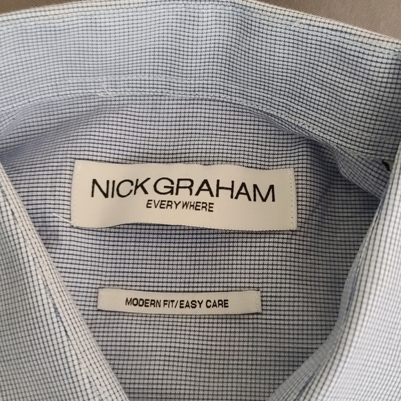NICK GRAHAM - Men's Button Up Shirt - Picture 7 of 7